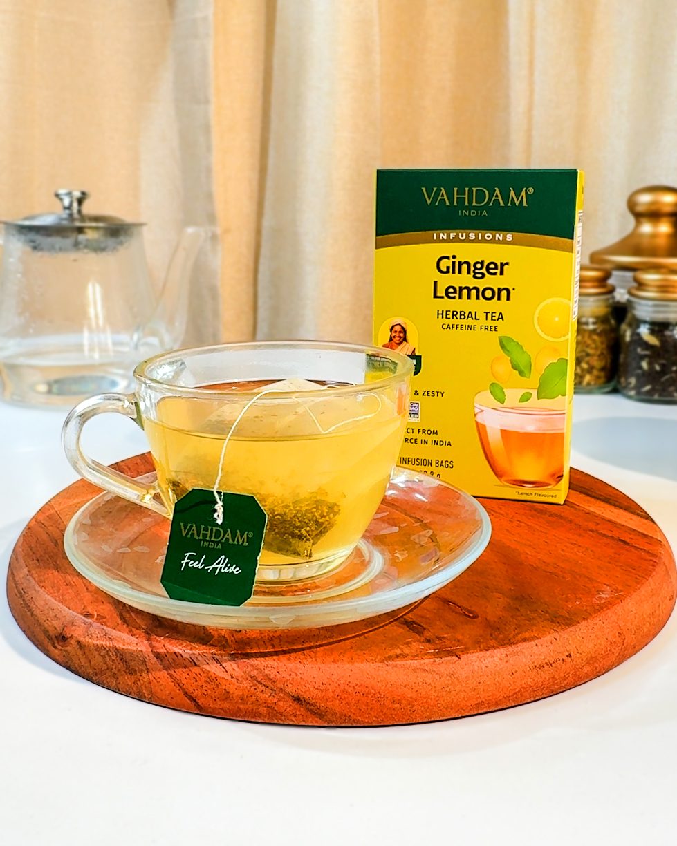 Lemon Ginger Herbal Tea