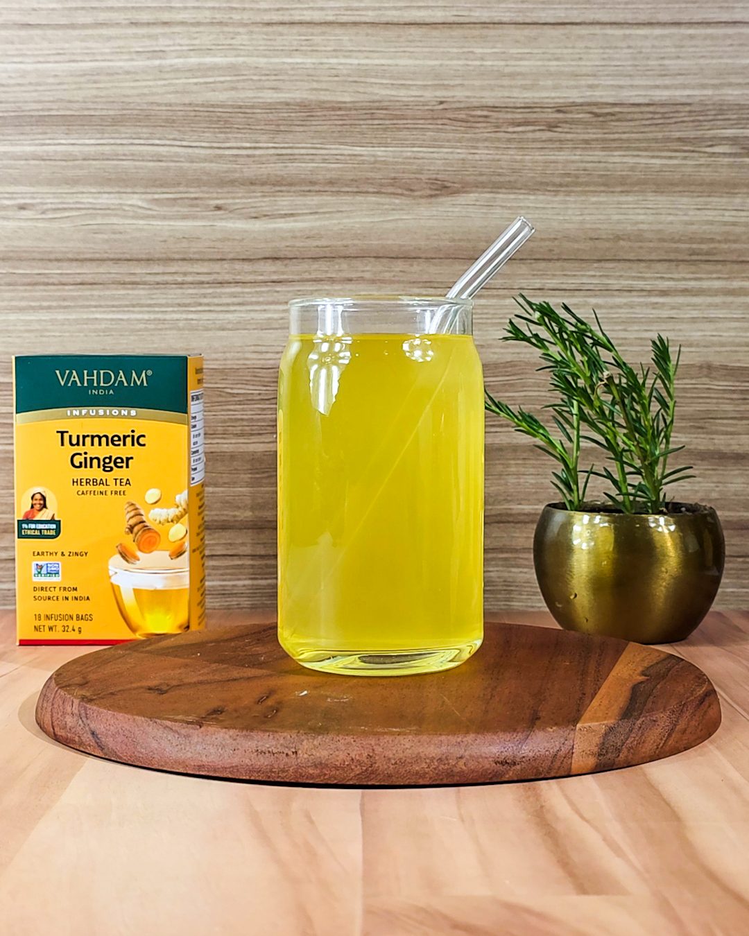 Turmeric Ginger Herbal Tea