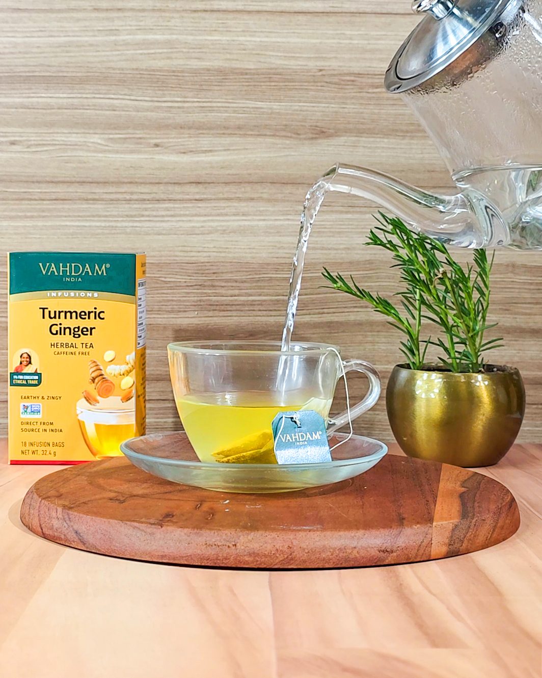 Turmeric Ginger Herbal Tea 2